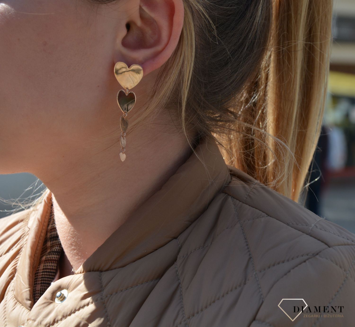 Kolczyki srebrne pozł. długie serca Dall'Acqua OR RM 21177 099v.jpg